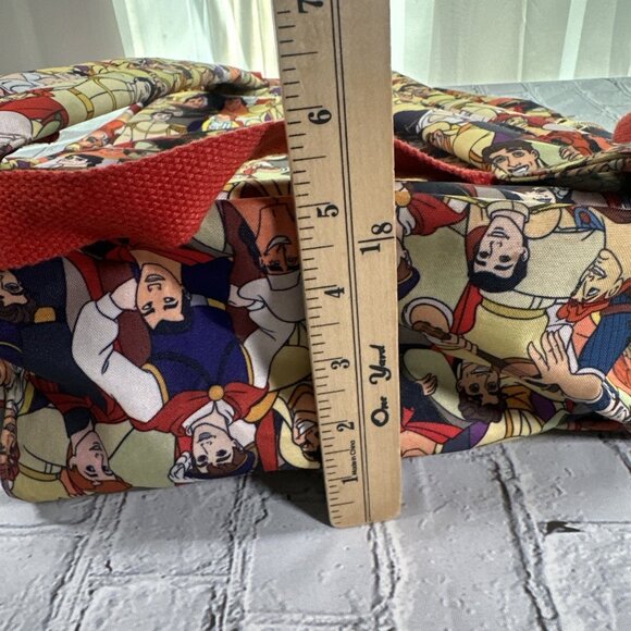 Disney Store Oh My Disney Hero Prince Backpack Bag Flynn Beast Eric Phillip - Picture 16 of 16